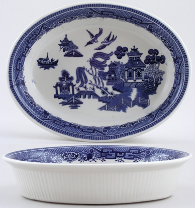 Dish oval c1990s